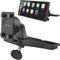 SkyTitan CD Slot Car Mount for Portable CarPlay Screens, Adjustable Angles, Low Profile