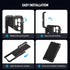 Neewer S24 Ultra Phone Cage with 67mm Filter Adapter, 17mm Lens Backplate, T Mount Lens Adapter, Cleaning Cloth