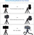 ULANZI Camera Tripod, Mini Flexible Stand with Hidden Phone Holder, 1/4'' Screw for Universal Cameras
