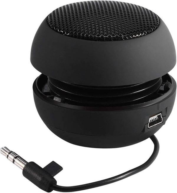 Portable Mini Speaker USB Wired Small Speaker with 3.5mm Aux Input Jack for Laptop, MP3 Player, Mobile Phone