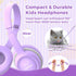 Kids Headphones, Ear Headphones for Kids, Wired Headphones with Safe Volume Limiter 85dB, Kids Headphones with Cord 3.5mm Jack Wired for Children/School
