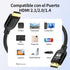 8K 6.6FT 2.1 8K@60Hz 4K@120Hz, 3D PS4/PS5 Diyanisly Hdmi Cable Ultra, High Speed HDMI Cable, Support ARC, Ethernet