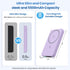 Magnetic Portable Charger Power Bank 5500mAh, Slim Wireless Charger with LCD Display for iPhone 15/14/13/12
