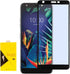Full Glue Tempered Glass Screen Protector - Black, Compatible for LG Journey LTE L322DL, Neon Plus, Prime 2, Arena 2,