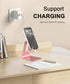 HaoCria 17 16, 15, 14, 13 12 XS,4-8" Cell Phone Stand for Desk- Adjustable Phone Stand Holder, Cradle, Dock, Desktop