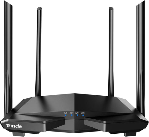 Tenda AC1200 Smart WiFi Router, High Speed Dual Band Wireless Internet Router with
