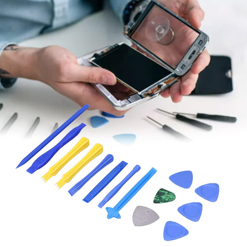 Powerful Disassembly Tool Kit for Mobile Phone, Tablet, Electronics Repairs - Includes Multiple Opening Tools, Spudgers