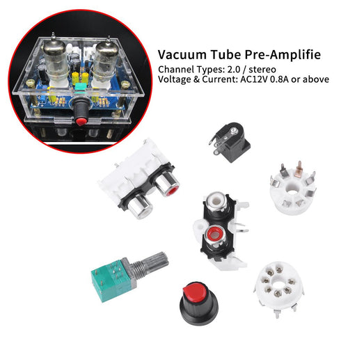 6J1 Valve Preamp, Vacuum Electrom Tube Amplifier Board for Audio Kit