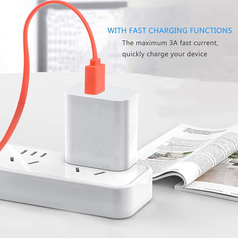 Replacement Flat USB Type-C Charger Cable, Compatible with JBL Charge 4, Charge 5, Flip 5, Flip 6, Pulse 4