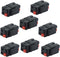 Speaker Keystone Jack – Spring Loaded Female to Female Speaker Jack for Keystone Wall Plate, Home Theater - Black