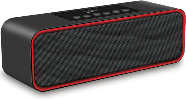 i-Tentek Portable Bluetooth Stereo Speaker, with 10W Acoustic Drivers,FM Radio & Handsfree Speakerphone,