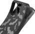 Matte Black Protective TPU Rubber Case for iPhone 12 Pro Max 6.7" - Cute Bats Spooky Print Classy Bumper Design