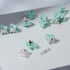 Gateron Jade Series Pre-Lubed Linear White Keyboard Switch, 10PCS 3-Pin 38gf Double Spring for MX Gaming