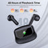 5.4 48H Mic/5 IPX7 Wireless Earbuds, Bluetooth Headphones with Multifunctional Touch Screen, Hi-Fi Stereo Ear Buds