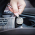 Dual USB Car Charger, 5V/2.4A Bling Fast Charge Dual Port Adapter, Compatible with All Chargers