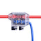 Y3 Compact T Shape 1 Pin Electrical Wire Connectors - Self-Stripping Splice Terminals for Automotive, 15 PCS