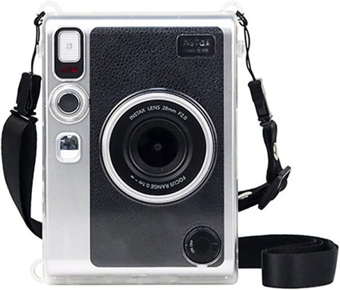Mini Evo Clear Case for Fujifilm Instax Mini Evo Instant Camera, Transparent Photo Printer Protector with Accessories