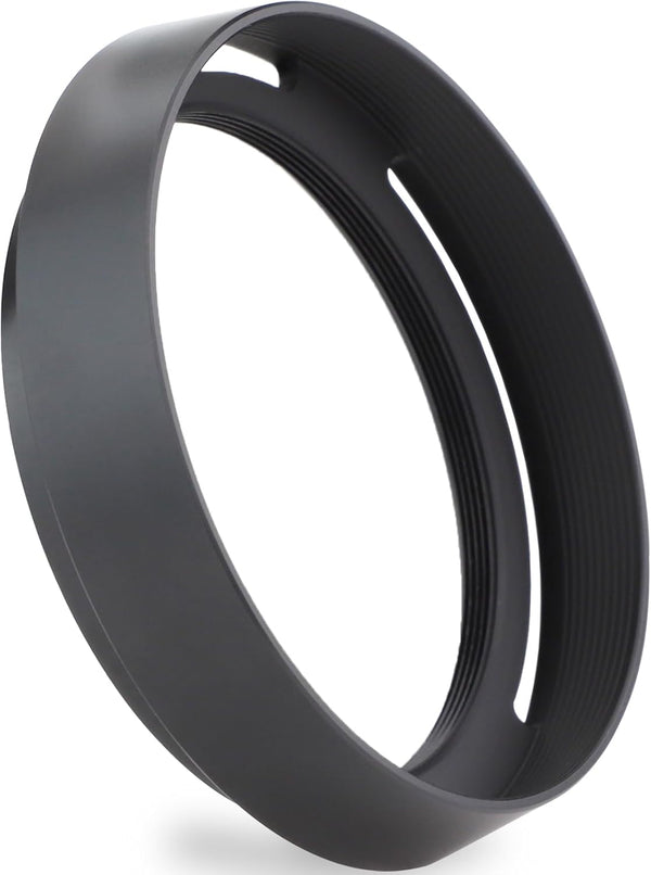 Haoge Metal Lens Hood Shade for Leica Q3 Q2 Q-P QP q Typ 116 Typ116 Camera Black