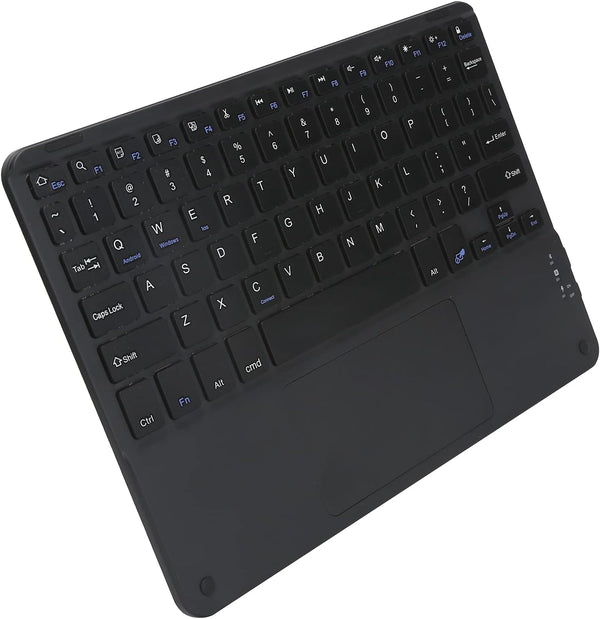 Bluetooth Keyboard, Multi-Function Scissor Keyboard with Touchpad, Ultra-Slim Portable 10in External Computer Keyboard