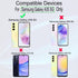 Ibywind 2 Pack Screen Protector for Samsung Galaxy A35 5G 6.6", 9H Hardness Tempered Glass with Camera Lens Protector