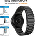 Valkit 2 Packs Galaxy Watch 7 6 5 4 FE Band Pro Classic 43/47/45/40/44/42/46mm Solid Stainless Steel Wristbands