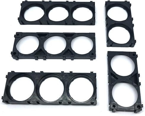 CHENZILIN 33140 Pack 33.5mm Lithium Battery Holder, ABS Battery Brackets Fireproof Cell Spacer Solid Frame Fireproof