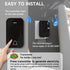 Self-Powered Push Button Wireless Digital Ring Doorbell, High Volume, 38 Ringtones, Waterproof Door Bell