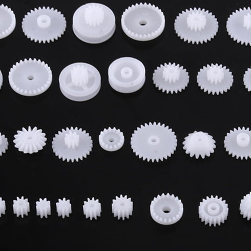 64 Set Robot(64 Type Plastic Gear for DIY Toy Motor Car Types)