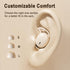 Wireless Sleep Earbuds, Bluetooth 5.3 Headphones for Side Sleepers, 32H Playback, Waterproof Earphones