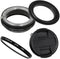 Fotodiox 58mm Macro Reverse Ring Filter Kit - Compatible with Nikon F-Mount Cameras