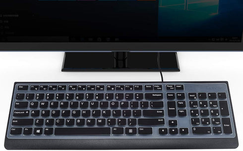 CaseBuy Keyboard Cover for Lenovo 510 Wireless Keyboard - GX30N81775, Black Protector Skin