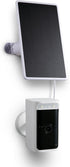 Wasserstein Solar Panel (2W 5V) for Wyze Cam Pro - Continuous Power for Surveillance Camera (White) (Camera NOT