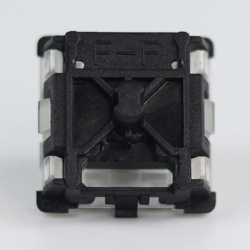 GATERON KS-15 Optical Silver Keyboard Switches, 45gf RGB LED Infrared Path Linear Key Switches (35PCS)