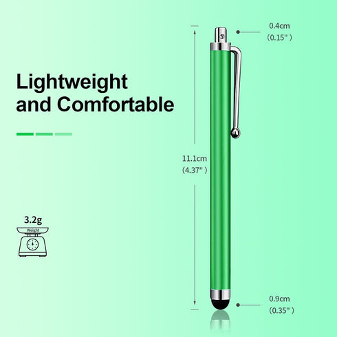 YITIAOXIAOYU 20 Pack Screens,10 Stylus Pen,Stylus Pen for Touchscreen High Precision and Sensitivity for Everyday