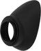 ZJchao Ergonomic Right-Angle Lens Cup for Cameras Non-Slip Rubber + ABS Viewfinder