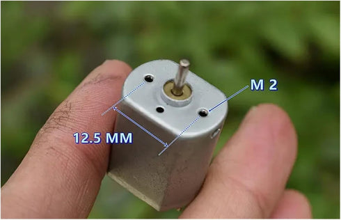 P98LJZQ 5-Pole FK-130 12V 18V 24V 2mm Mini Micro Electric Motor DC High Speed Engine Dual Shaft DIY RC Rail Train Toy