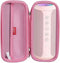 Hermitshell Hard Travel Case for Ortizan Portable Bluetooth Speaker - IPX7 Waterproof Wireless Speaker, Pink
