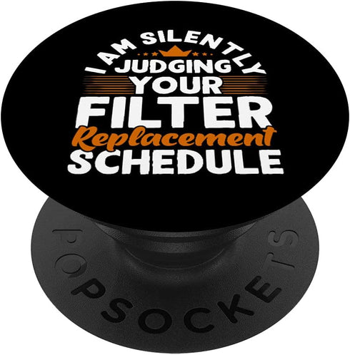 HVAC Technician Apparel Men, HVAC Tech Accessories Quote PopSockets Swappable PopGrip