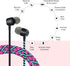 URIZONS Colorful Fun in-Ear Wired Earbuds with Microphone for iPhone, MP3, Laptop, Tablets, Fabric Braided Headset