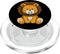 Pacifier Lion Outfit Cool Cartoon Animal with Pacifier for Lion Lovers PopSockets PopGrip for MagSafe