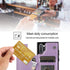 NKECXKJ Samsung Galaxy Note 10 Case with Tempered Glass Screen Protector, Credit Card Holder Slot, PU Leather Wallet
