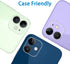 Ultra HD Camera Lens Protector for iPhone 11 & 12 Mini - 3 Pack, 9H Hardness, Anti-Scratch, Case Friendly, Easy Install.