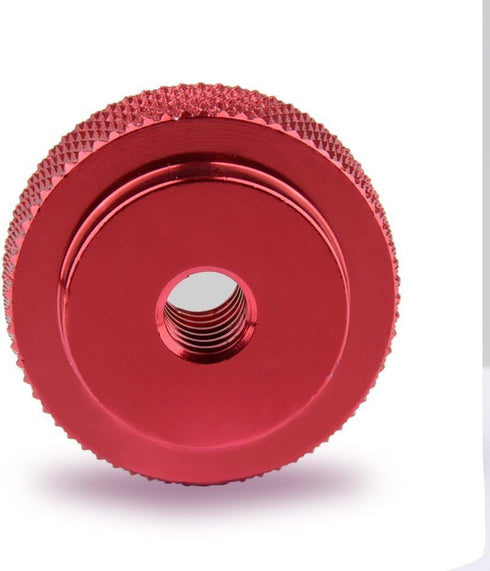 CAMVATE 1/4"-20 Female Thumb Wheel Lock Nut Adapter - 2 Pieces, 1490