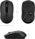 Rii Wireless Mouse, 2.4G Portable Computer Mice for PC, Laptop, Windows, Office with Wireless USB Dongle (Black)
