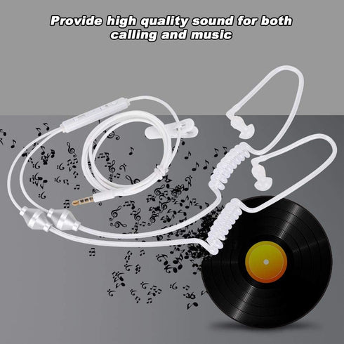 Socobeta 3.5mm Mobile Phone Earphone - Anti-Radiation Headphone with Earbud