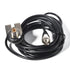 13Ft RG-58 PL-259 SO239 (TCJ-N6) HYS Heavy-Duty Trunk Lid Antenna Mount Bracket Base with Coax Cable, to UHF Connectors