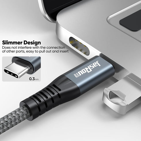 6 inch 3.2 2 20Gbps 240W 4K@60Hz Short USB C Data Cable with USBC Gen High Speed Data Transfer & PD Charging & Video