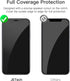 JETech Full Coverage Screen Protector for iPhone 11/XR 6.1-Inch, Black Edge, Tempered Glass Film with Easy Installation Tool, Case-Friendly, HD Clear, 3-Pack