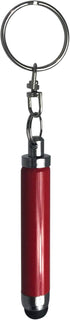 BoxWave Bullet Capacitive Stylus Pen for Apple Watch SE (44mm) - Mini Stylus with Keyring Loop (Ruby)