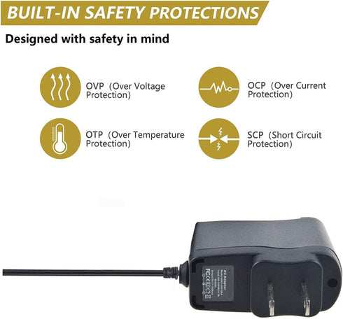 KONKIN BOO TS401 WALL Charger AC Adapter for Autel MaxiTPMS TPMS car Diagnostic Tool Power